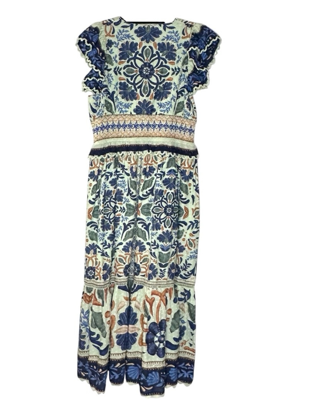 Farm Rio Ocean Tapestry Maxi Dress XL - Picture 5 of 9